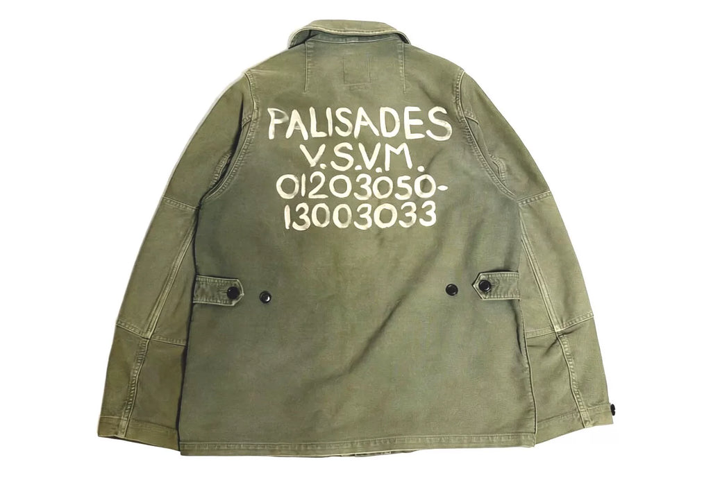 Visvim 20SS Kilgore Spot Cotton G.Cords Washed Distressed Olive Jacket