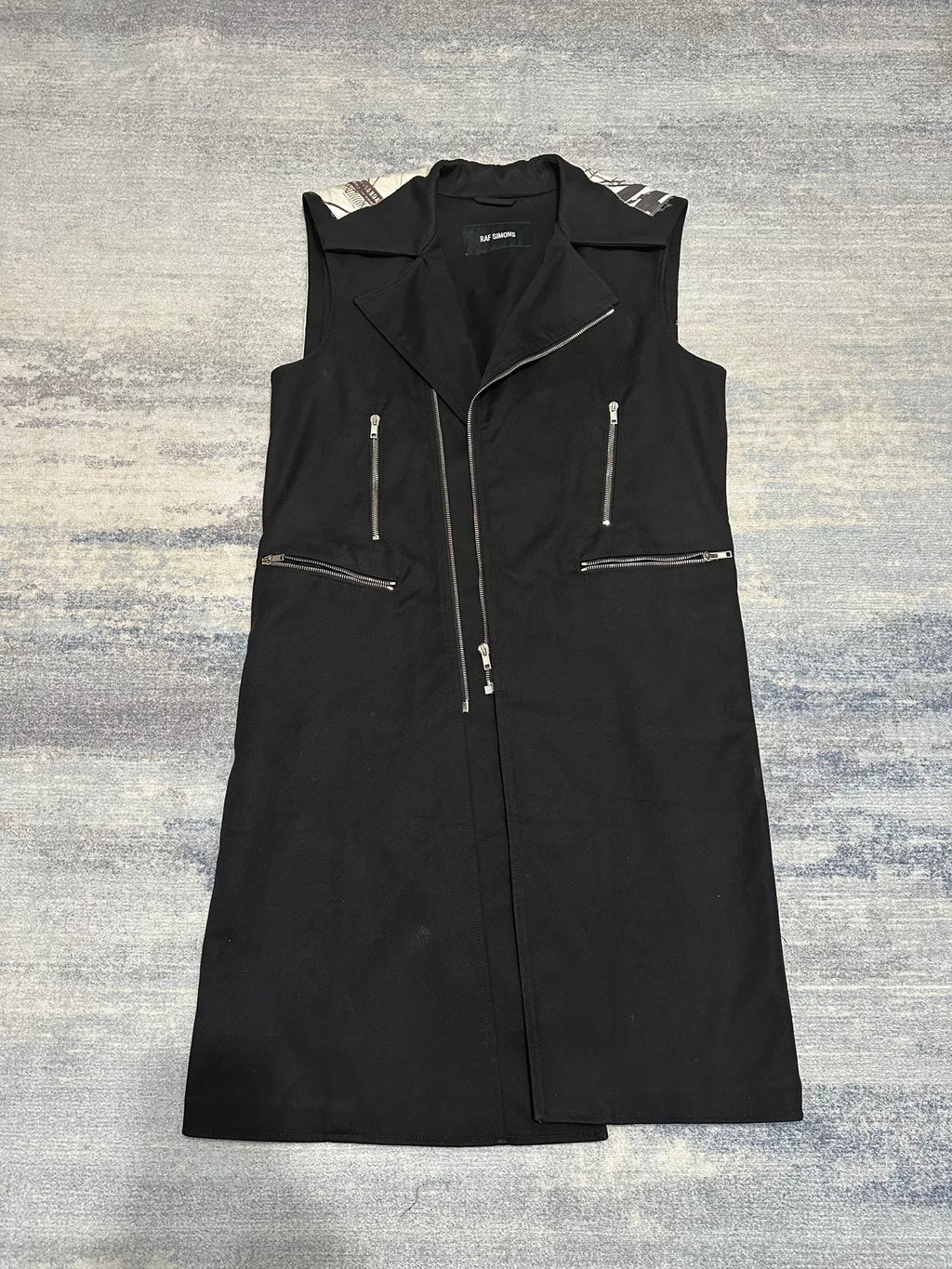Raf Simons SS15 Runway Sailor Collar Parka