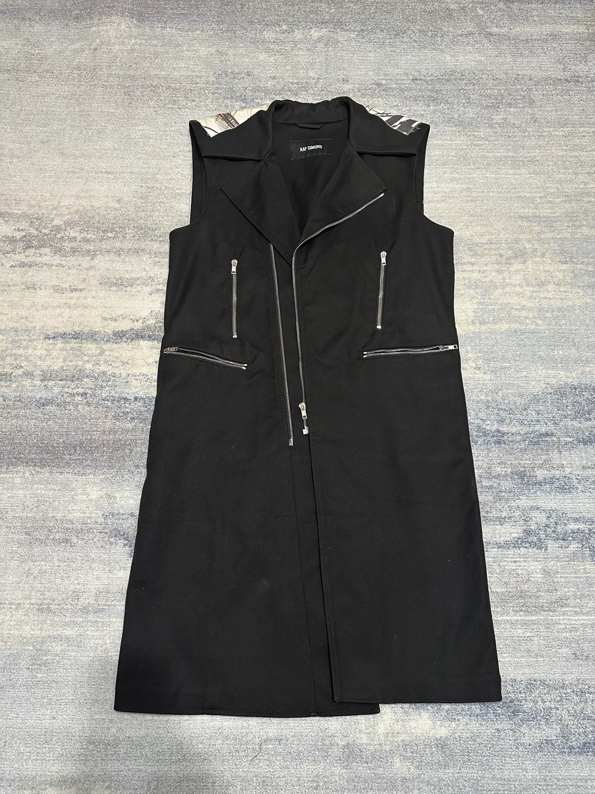 Raf Simons SS15 Runway Sailor Collar Parka