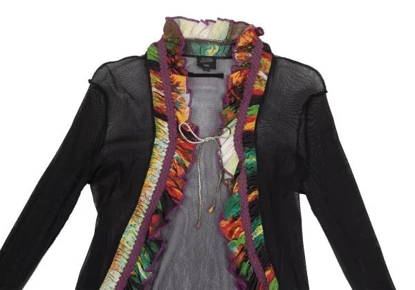 Jean Paul Gaultier Vintage Black Lace Mesh Top