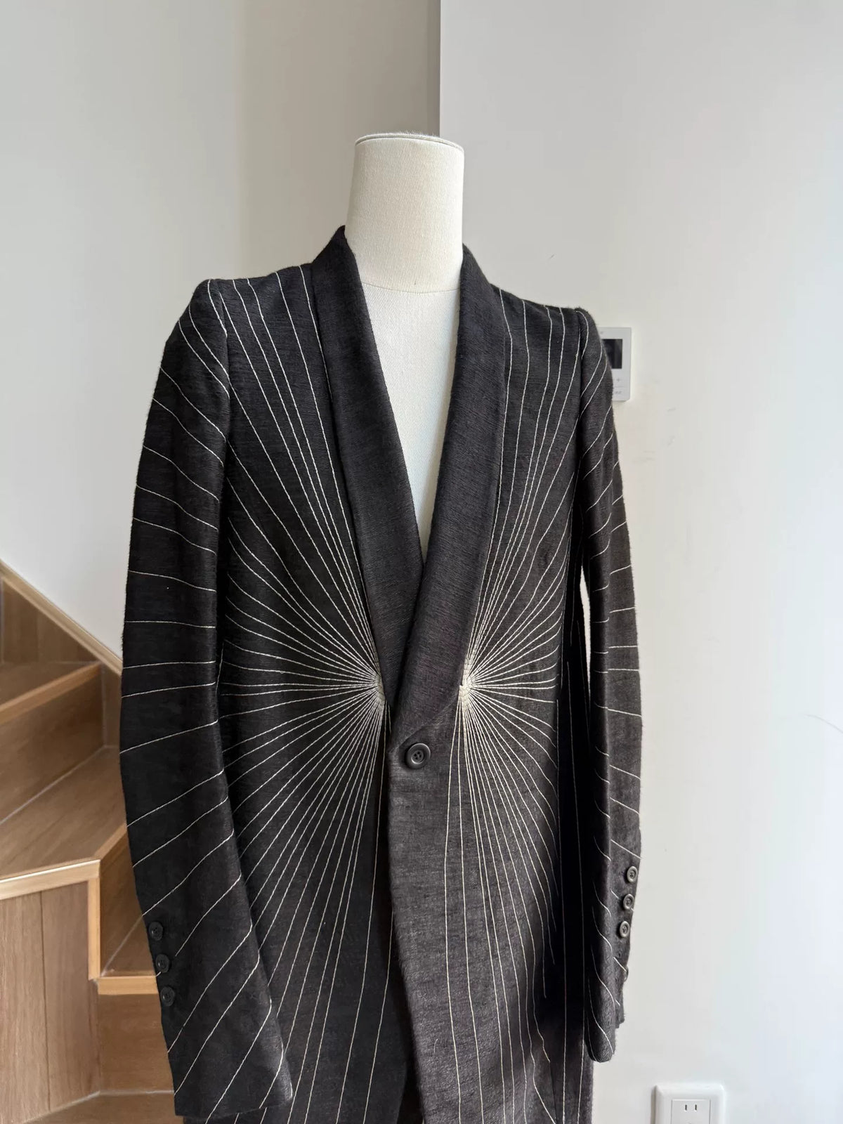 Rick Owens SS17 Ray Blazer Coat