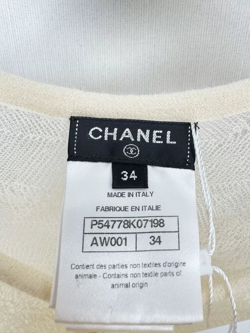 Chanel Wool Knit Sweater