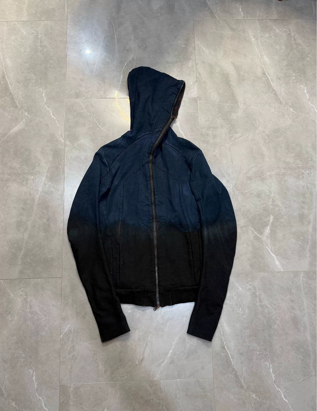 SS06 Zam Barrett Gradient Dyed Zip-Up Jacket