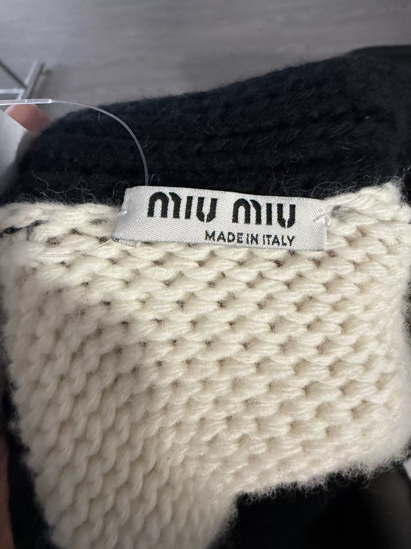 Miu Miu M Logo Cardigan