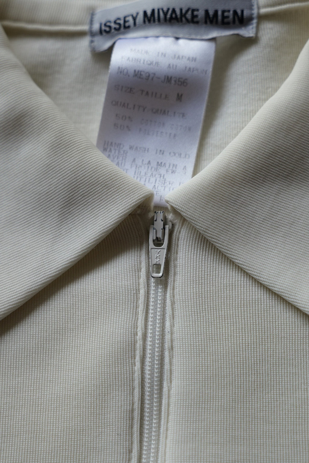 Issey Miyake SS99 Zip-Up Polo Shirt