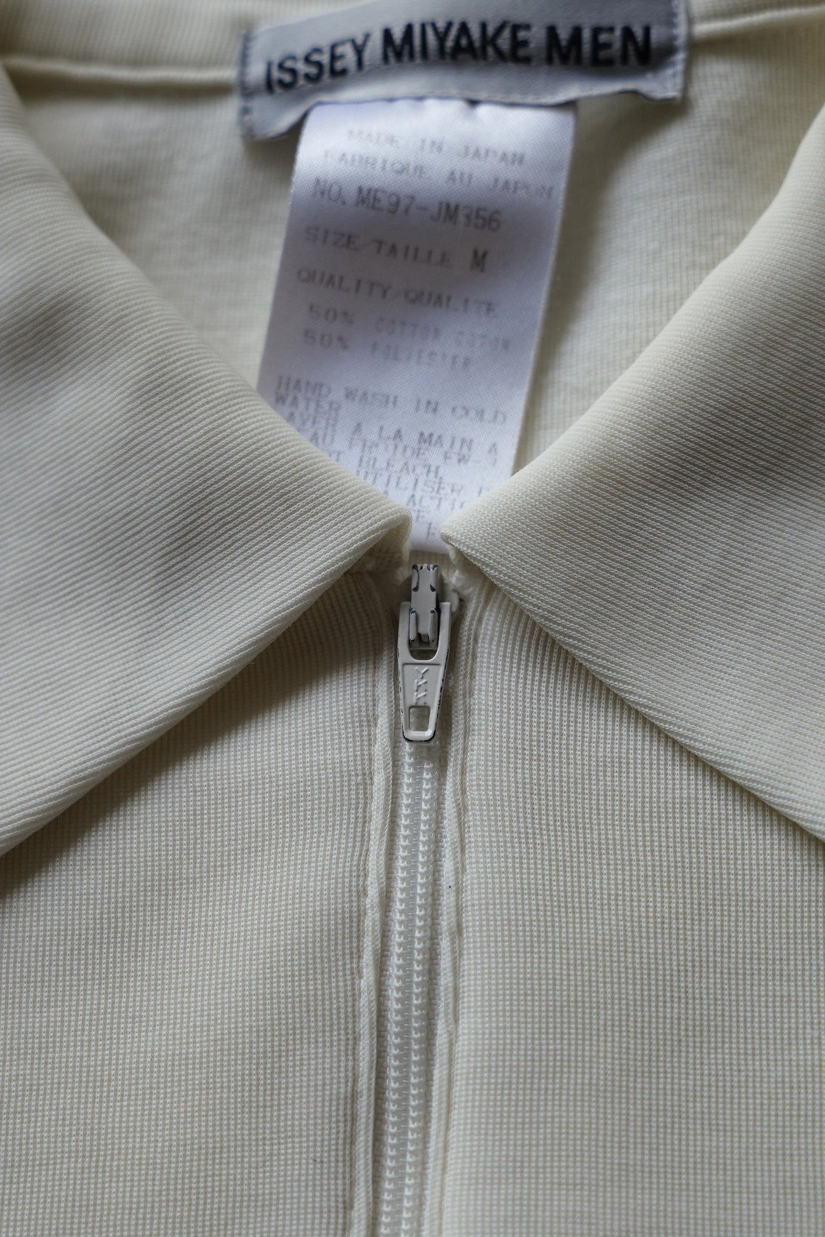 Issey Miyake SS99 Zip-Up Polo Shirt