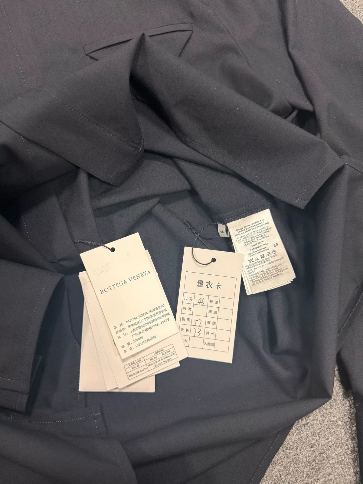 Bottega Veneta Fine Wool Shirt