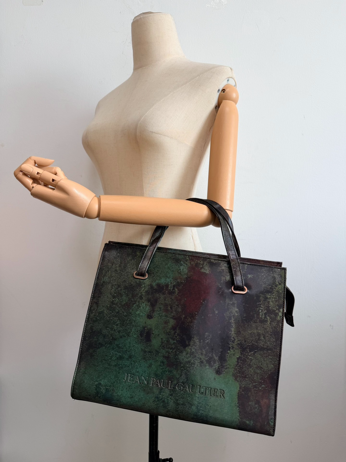 Jean Paul Gaultier Jade Beetle Handbag