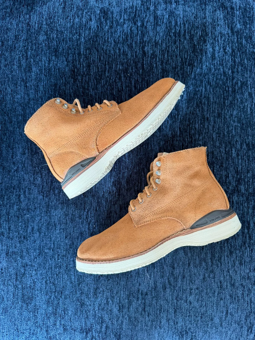 visvim SS20 Suede Virgil Boots-Folk Boots
