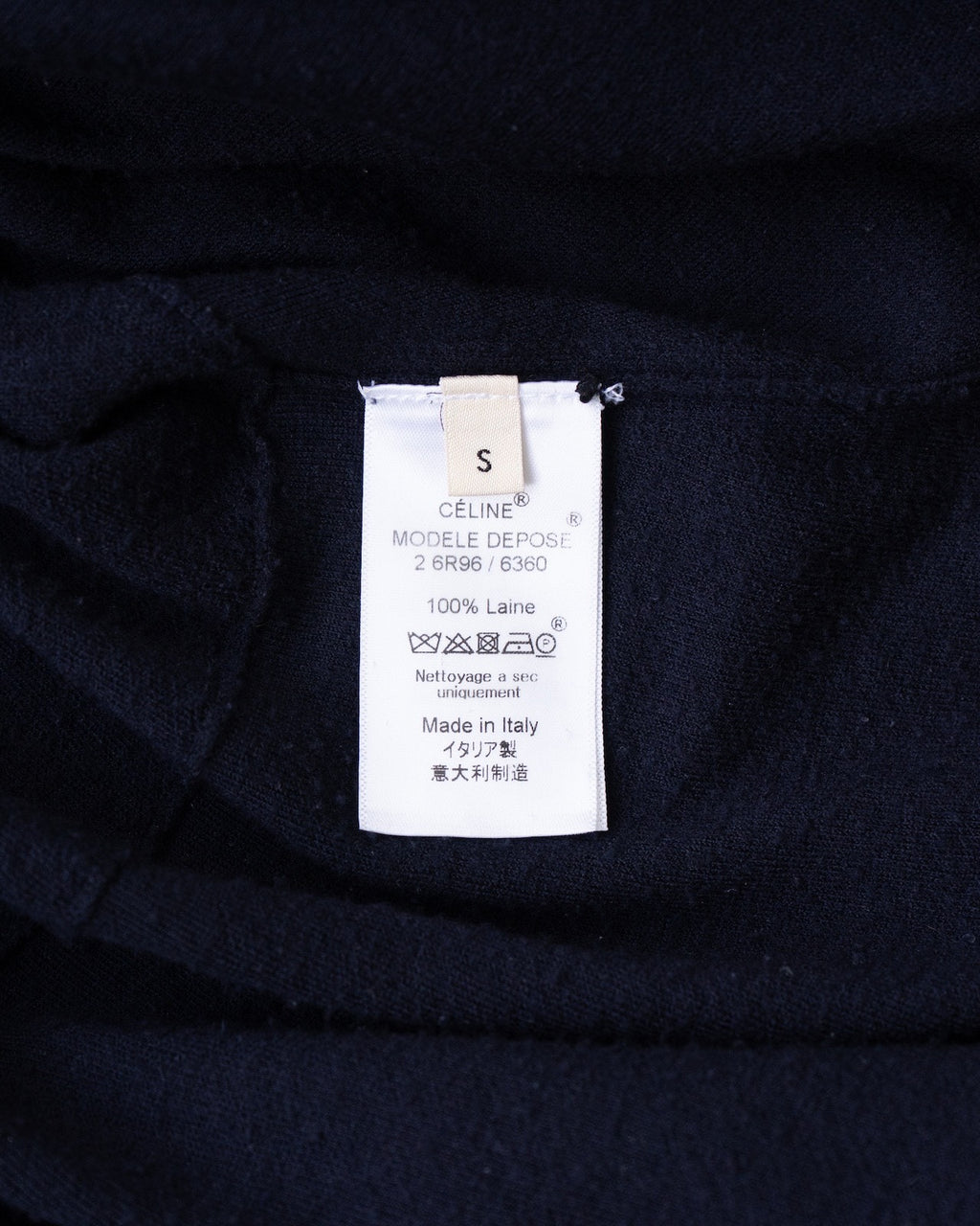 Celine Wool Turtleneck Knit Dress by Phoebe Philo