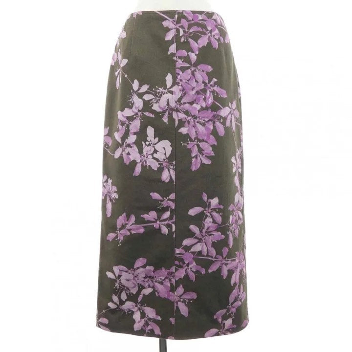 Dries Van Noten AW19 Garden Print Skirt