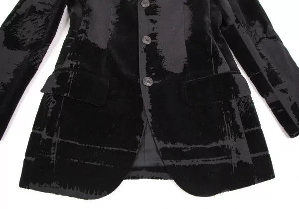 Jean Paul Gaultier Vintage Black Patterned Blazer