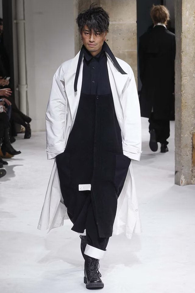 Yohji Yamamoto FW17 Runway Bow-Tie Shirt