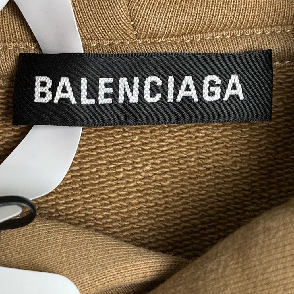 Balenciaga Mailbox Print Hooded Sweater