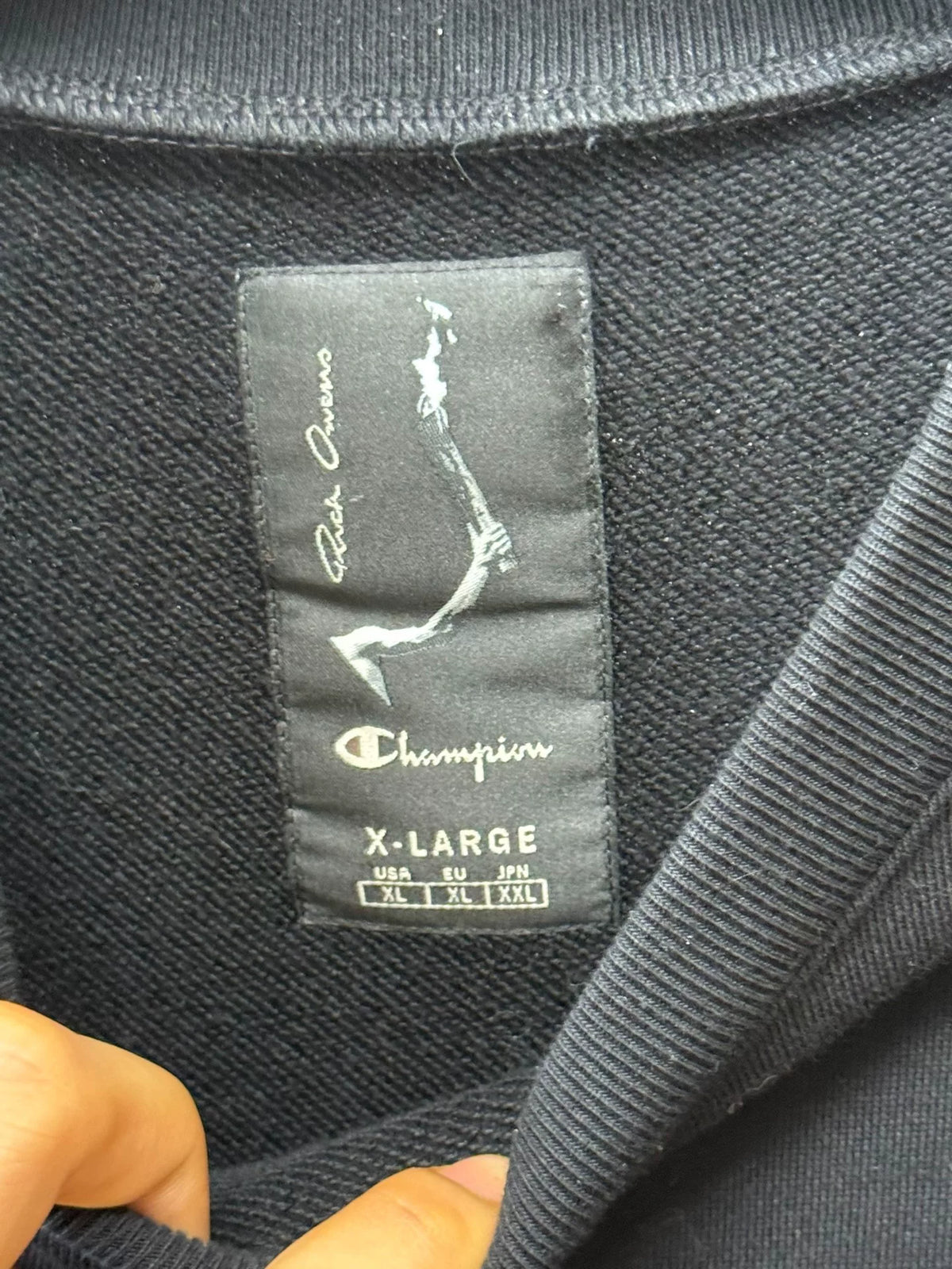 Rick Owens Champion collaboration tank top