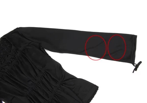 Jean Paul Gaultier Vintage Black Pleated Top