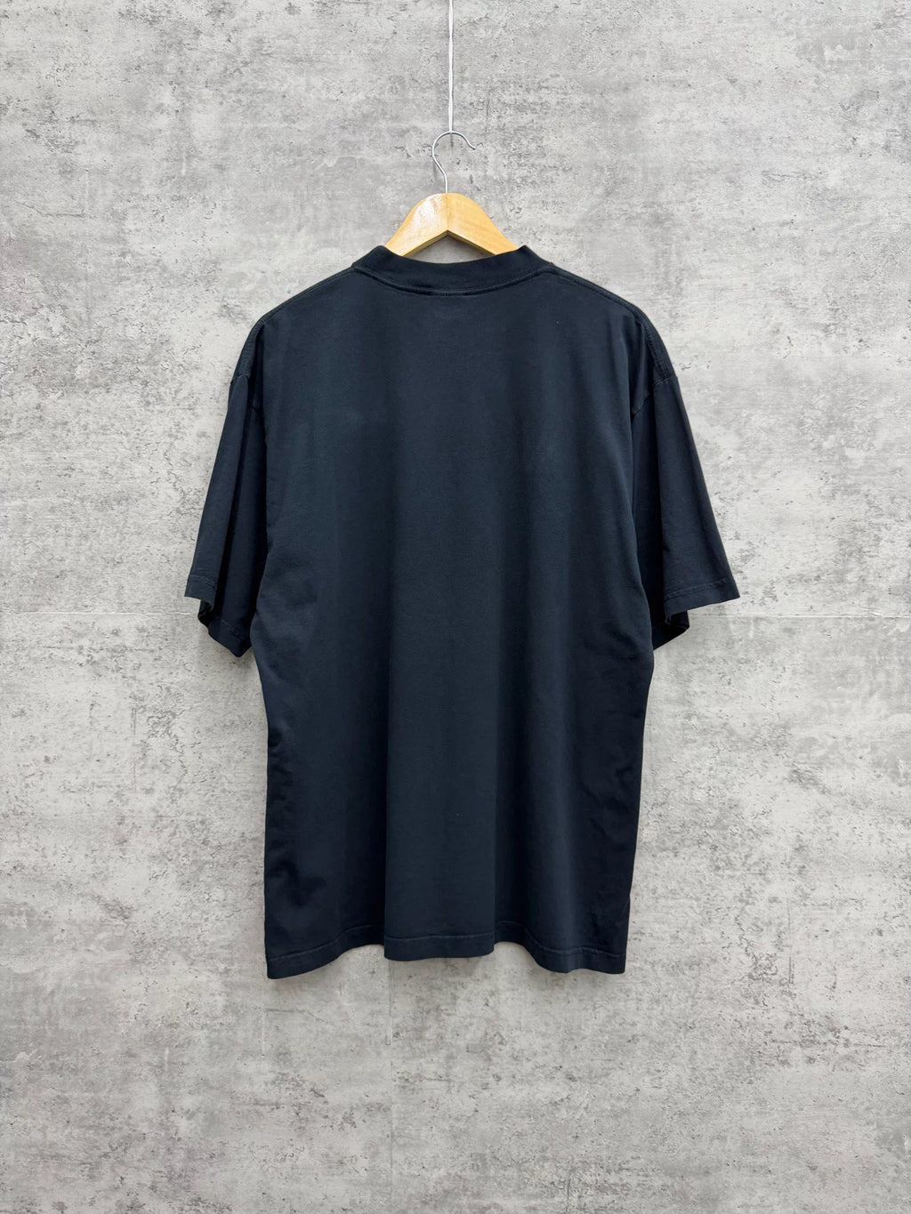 Balenciaga Embroidered Logo Short Sleeve Top