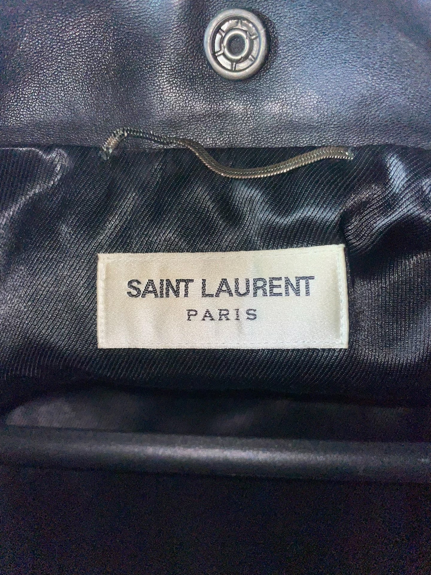 Saint Laurent LO1 SLP2018 Fall/Winter Authentic Lambskin Motorcycle Jacket