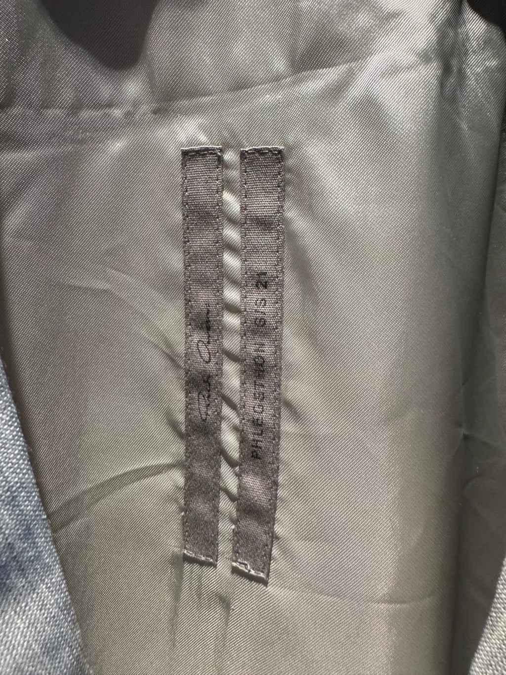 Rick Owens SS20 Padded Shoulder Blazer