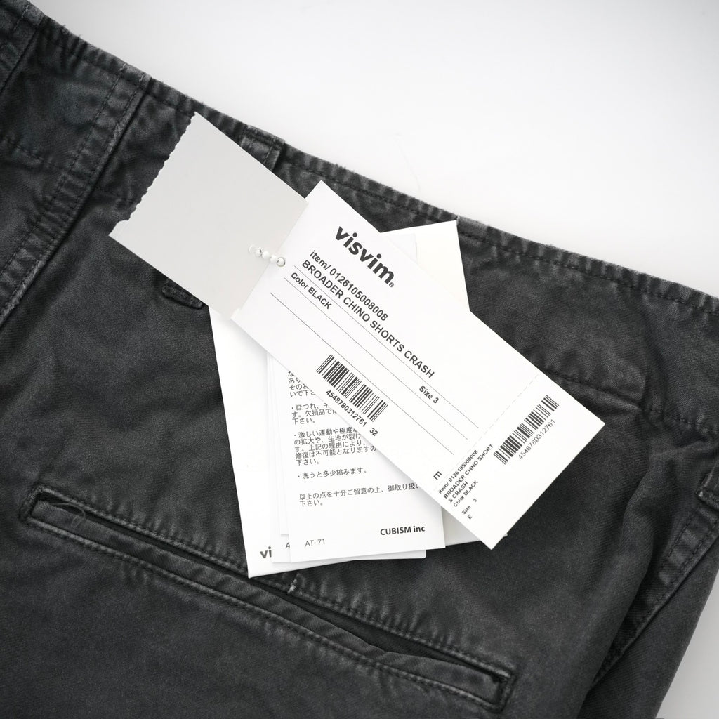 Visvim 26SS Broader Chino Crash Shorts