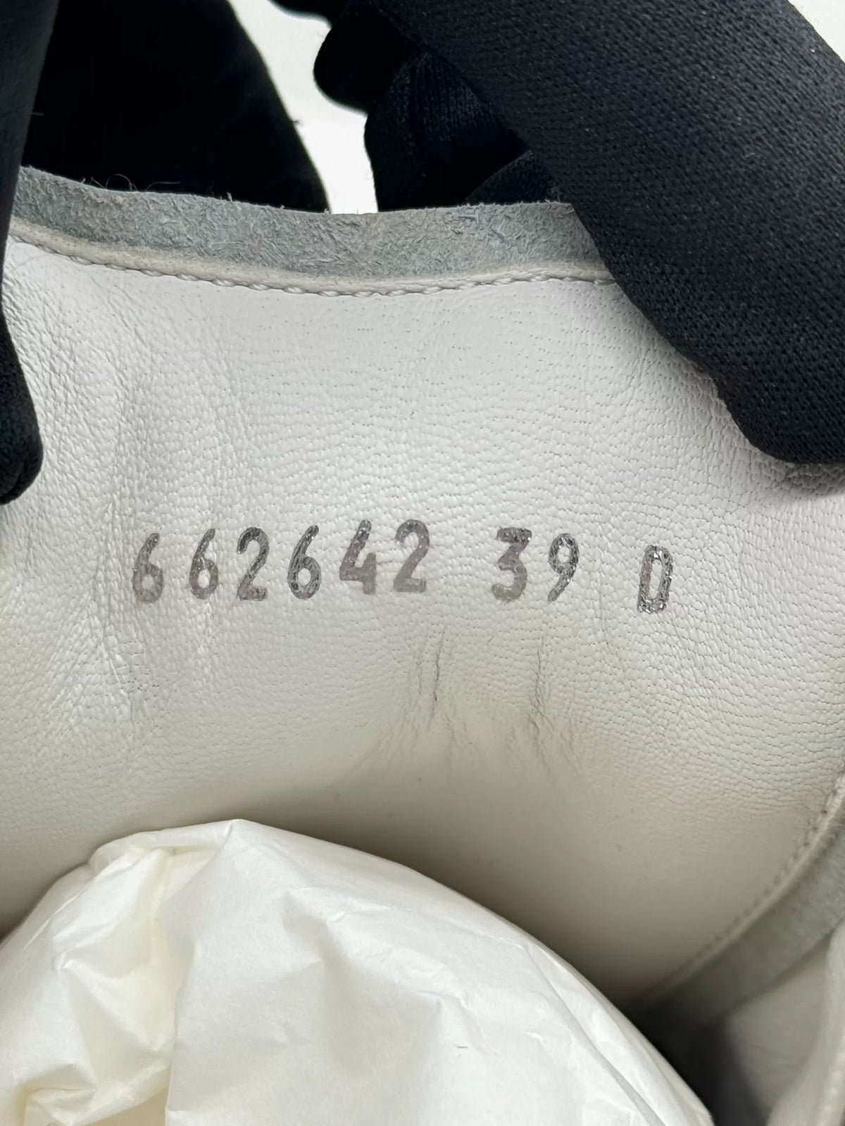 Alexander McQueen Graffiti Print White Black Chunky Low-Top Sneakers