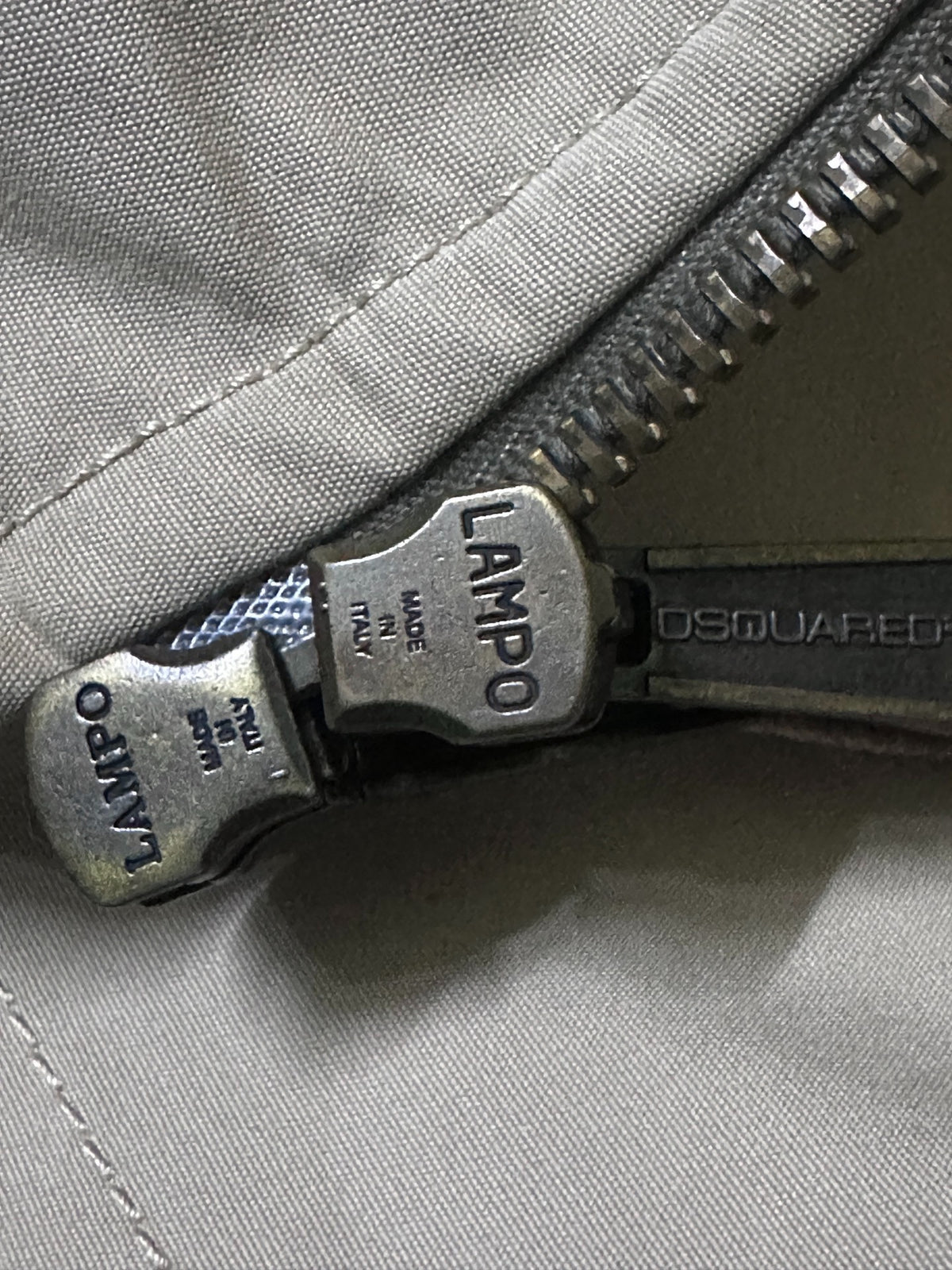 Dsquared Runway Zip-Up Biker Short Jacket