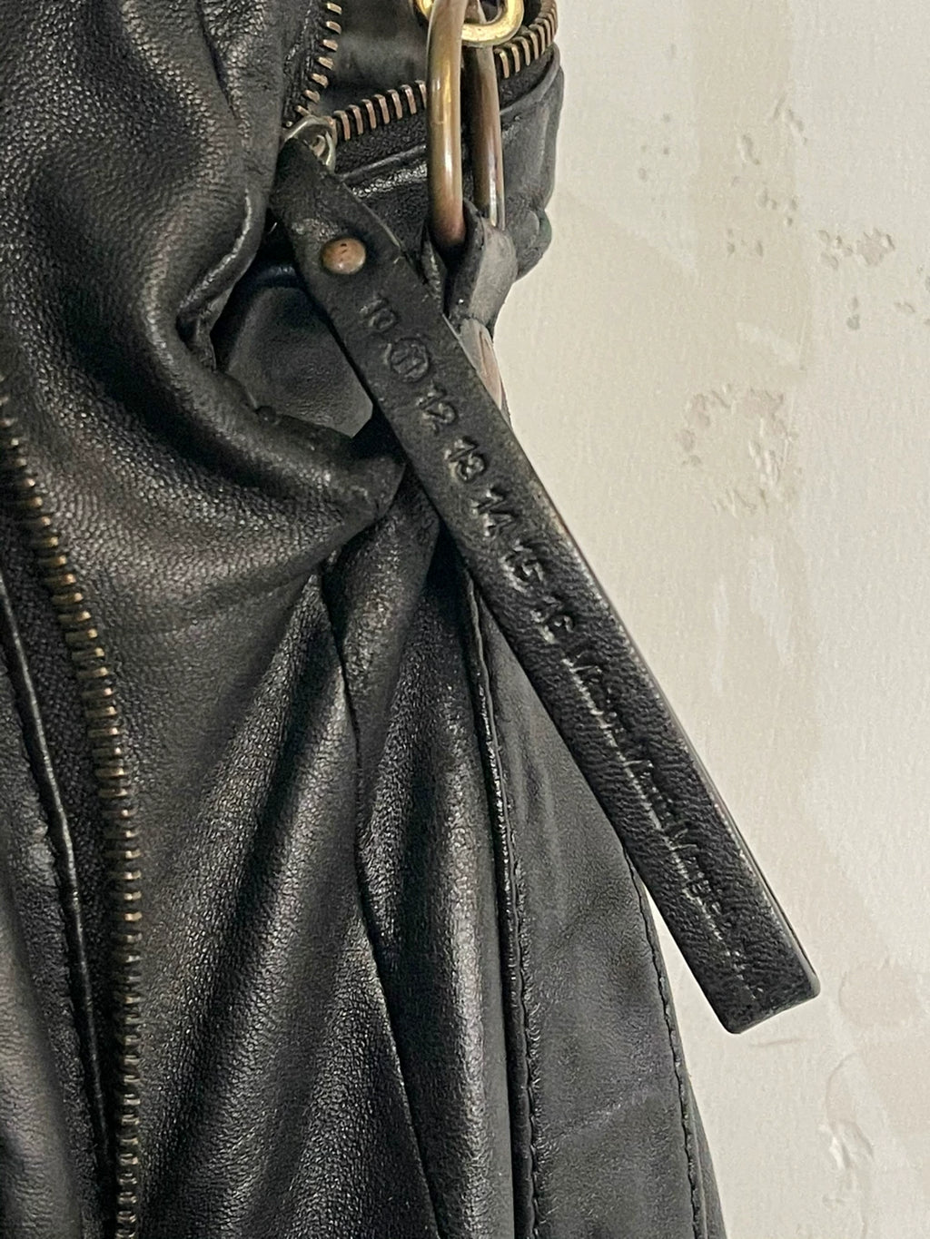 Maison Martin Margiela Deconstructed Cowhide Shoulder Bag