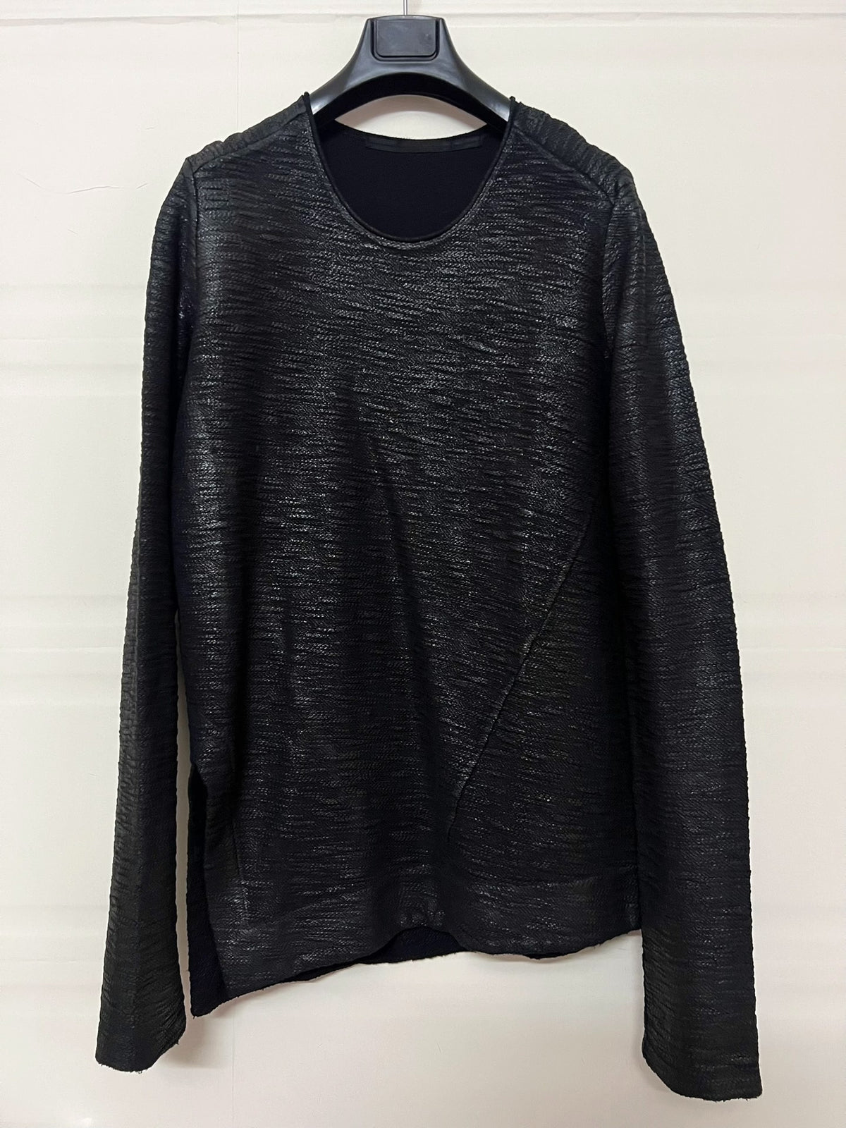 Julius SS18 Long Sleeve Cotton Waxed T-Shirt