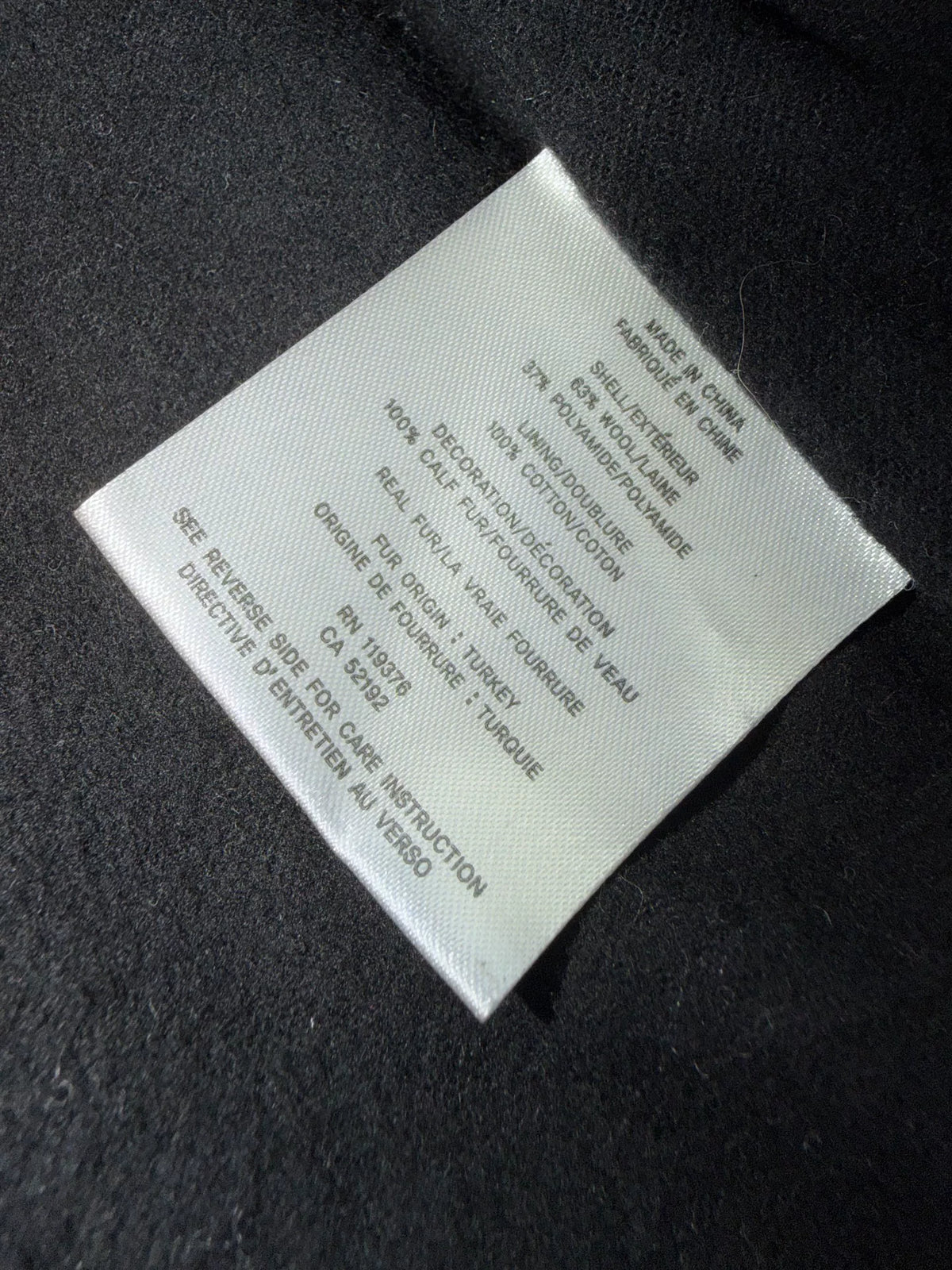 Helmut Lang Gray Black Ombré Wool Calf Pony Hair Jacket Coat