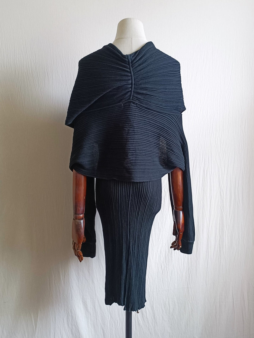 Issey Miyake 1980s Deconstructed Knit Mainline Top