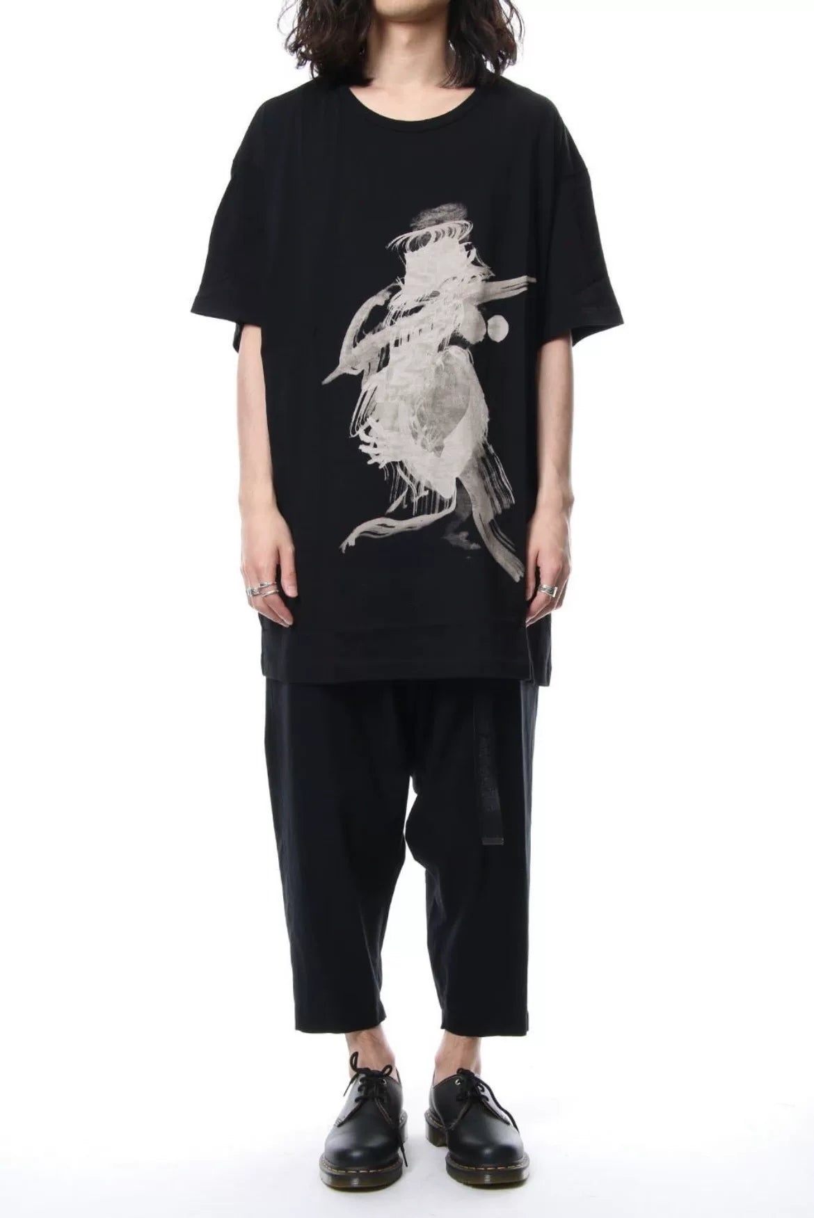 Yohji Yamamoto Pour Homme Mainline Cotton Shankar6 Short Sleeve Tee