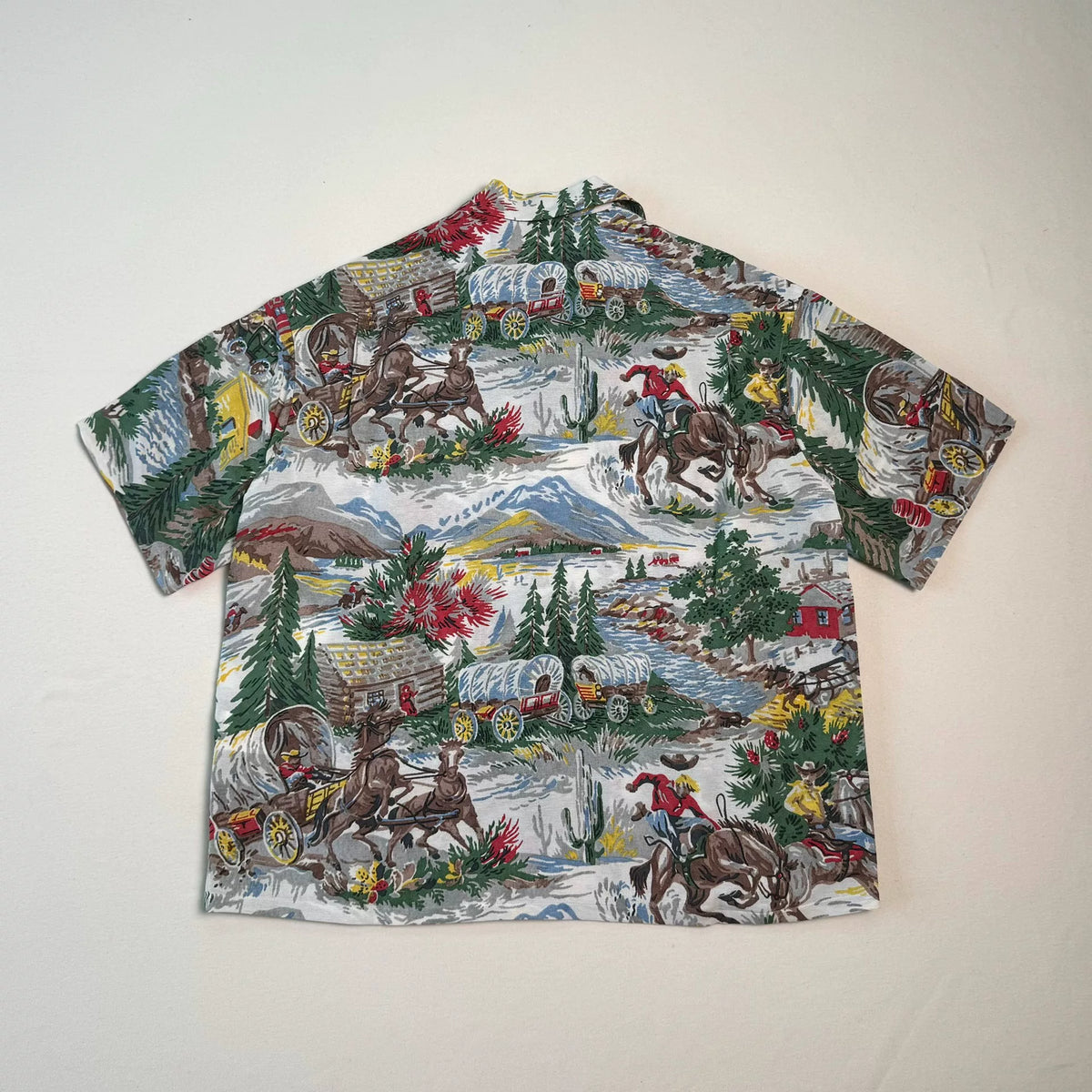 VISVIM 25ss CROSBY SHIRT S/S (WASHI CHIRIMEN) Short-Sleeve Shirt