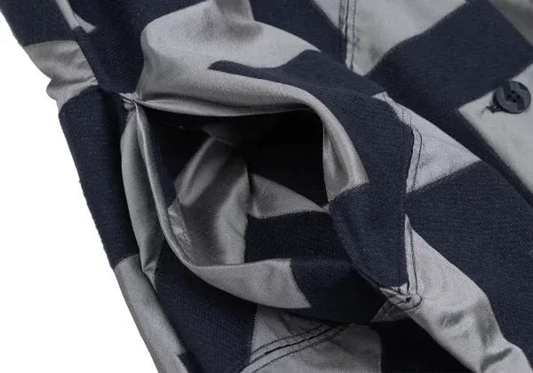 Issey Miyake Vintage Grey Geometric Vest