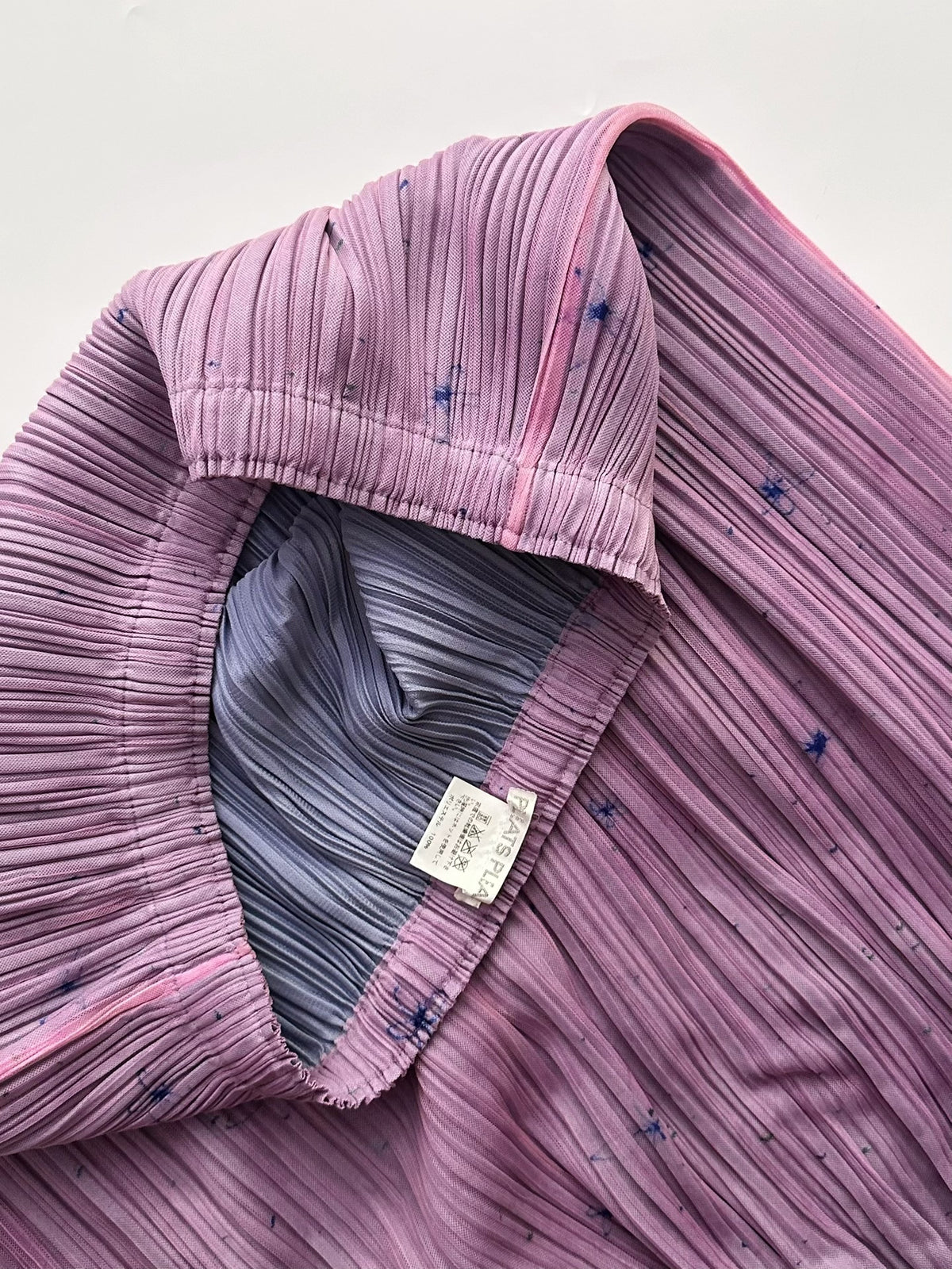 Issey Miyake Midi Purple Skirt