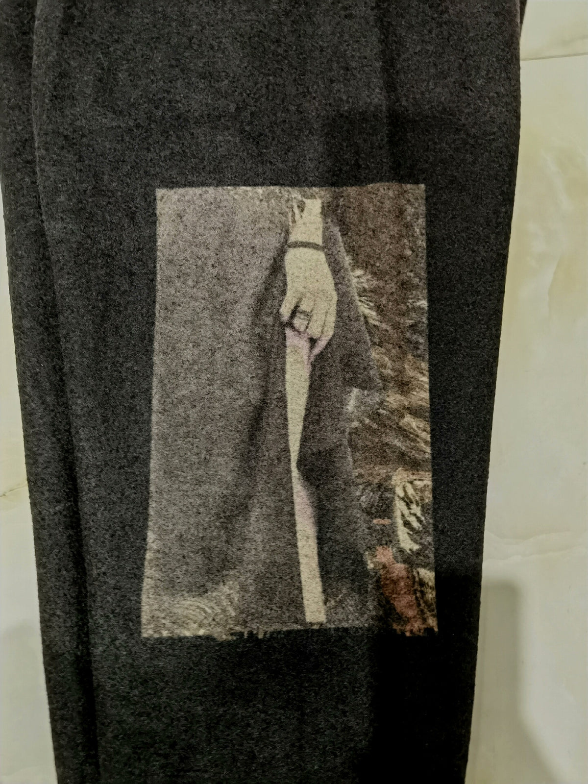 Yohji Yamamoto 22AW Beksiński Oil Painting Long Pants