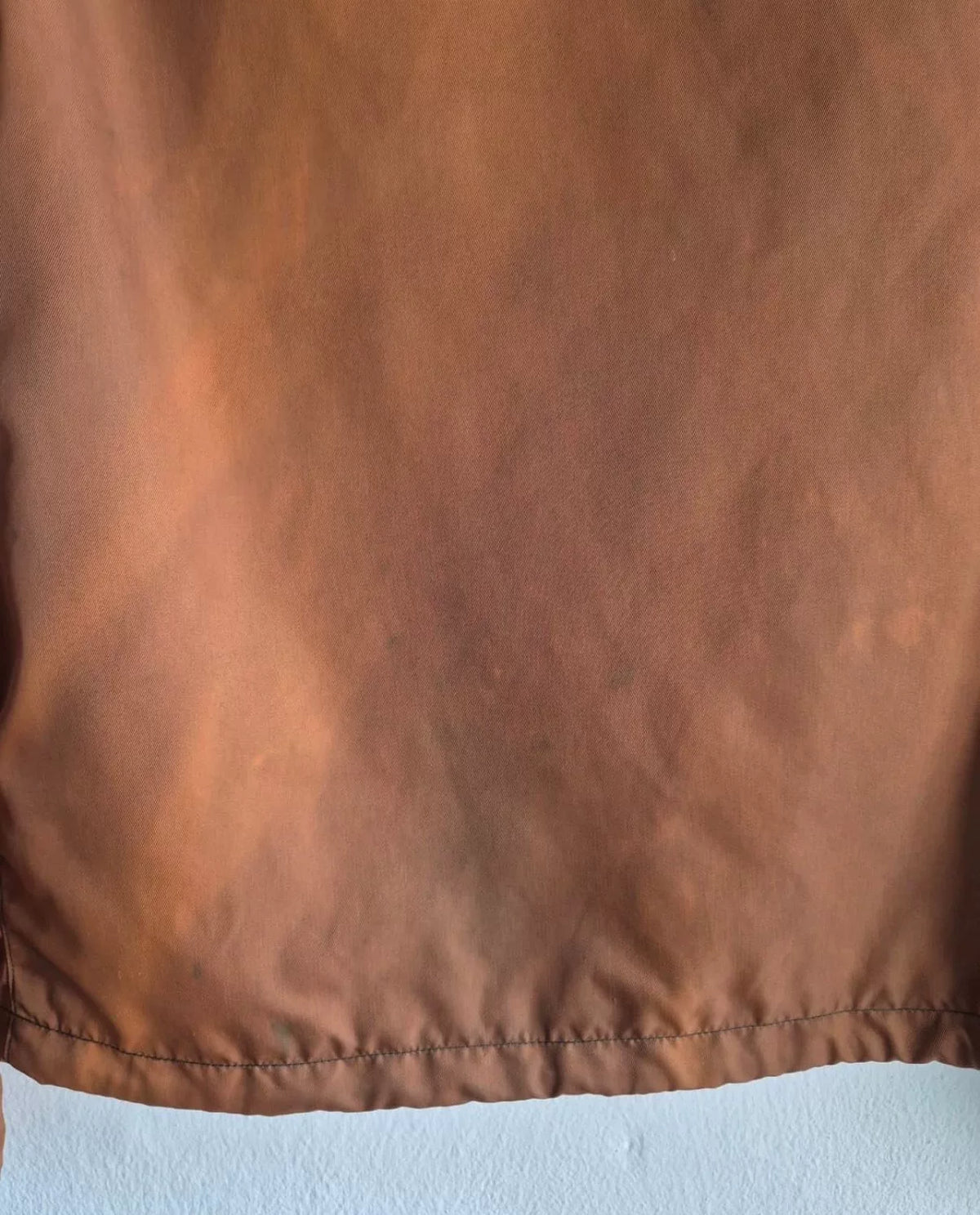Helmut Lang Orange Biker Jacket