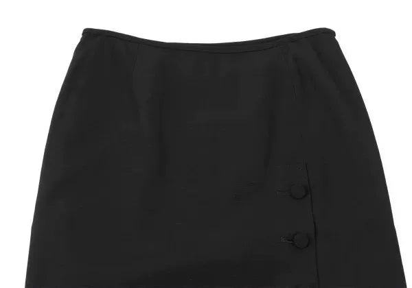 Jean Paul Gaultier Vintage Black Buttoned Skirt