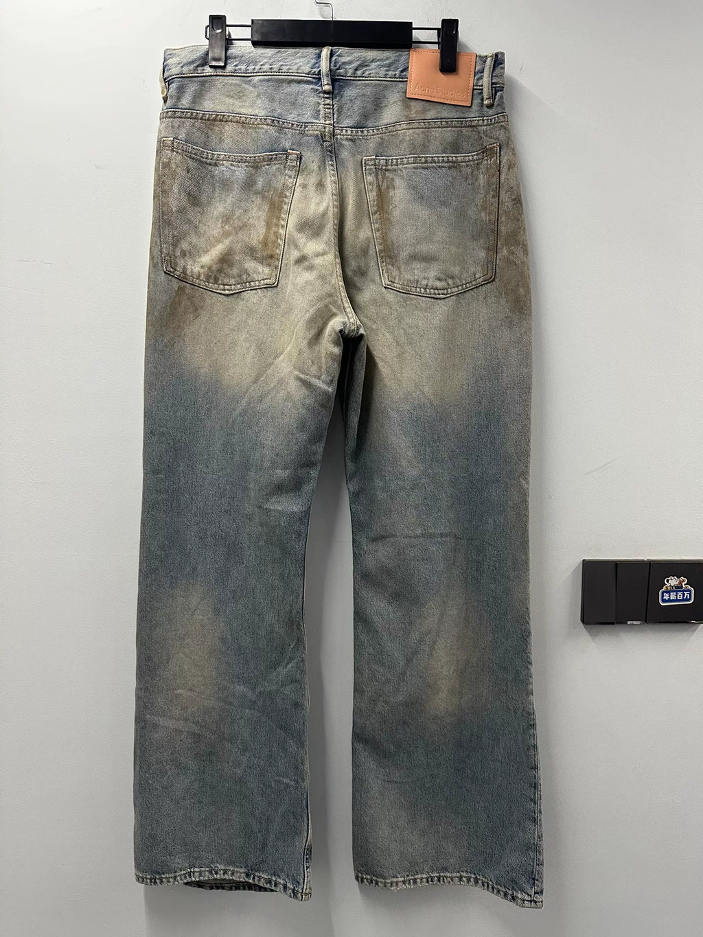 Acne Studios 2021 Fall Mud-Dyed Jeans