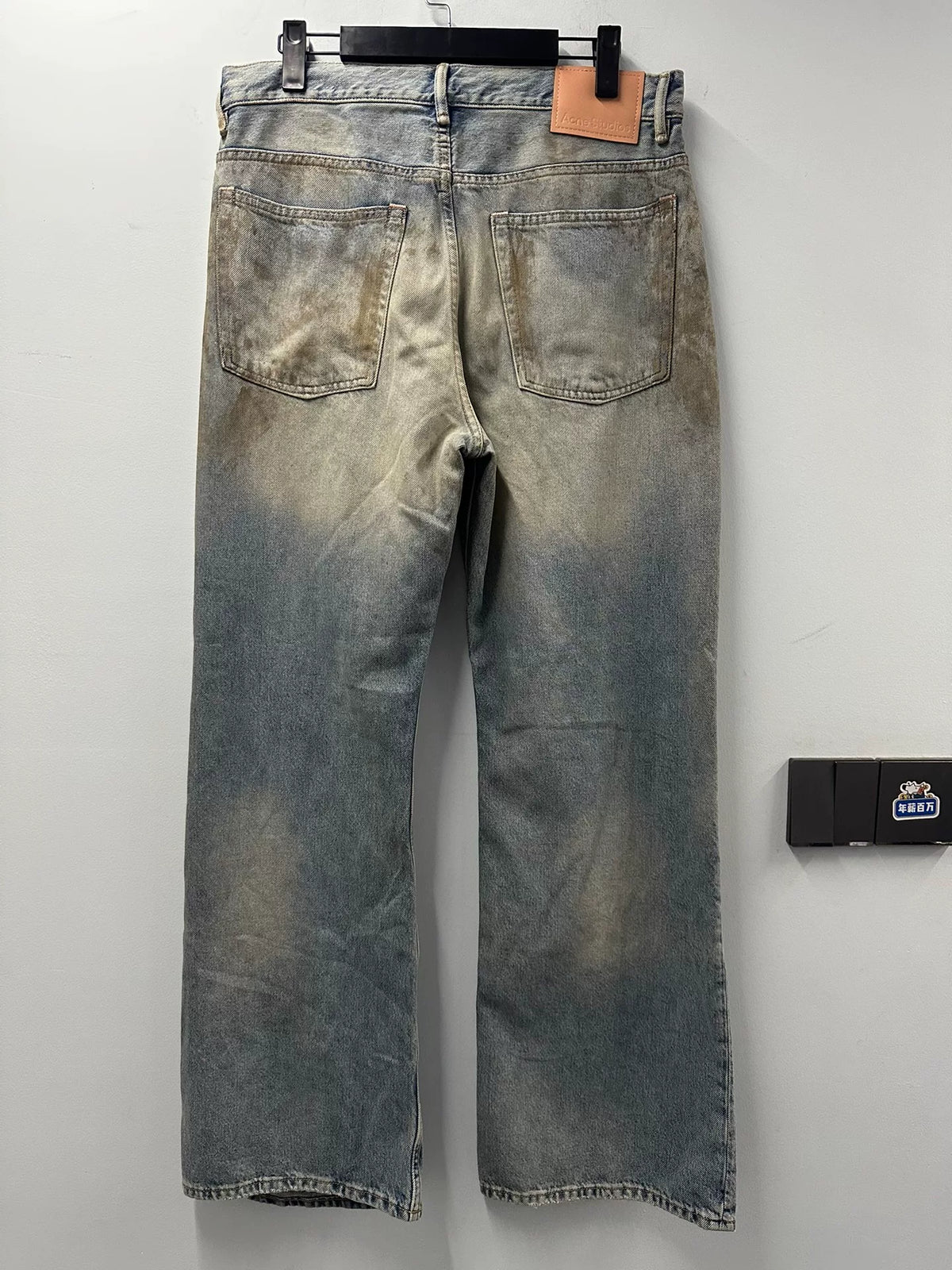 Acne Studios 2021 Fall Mud-Dyed Jeans
