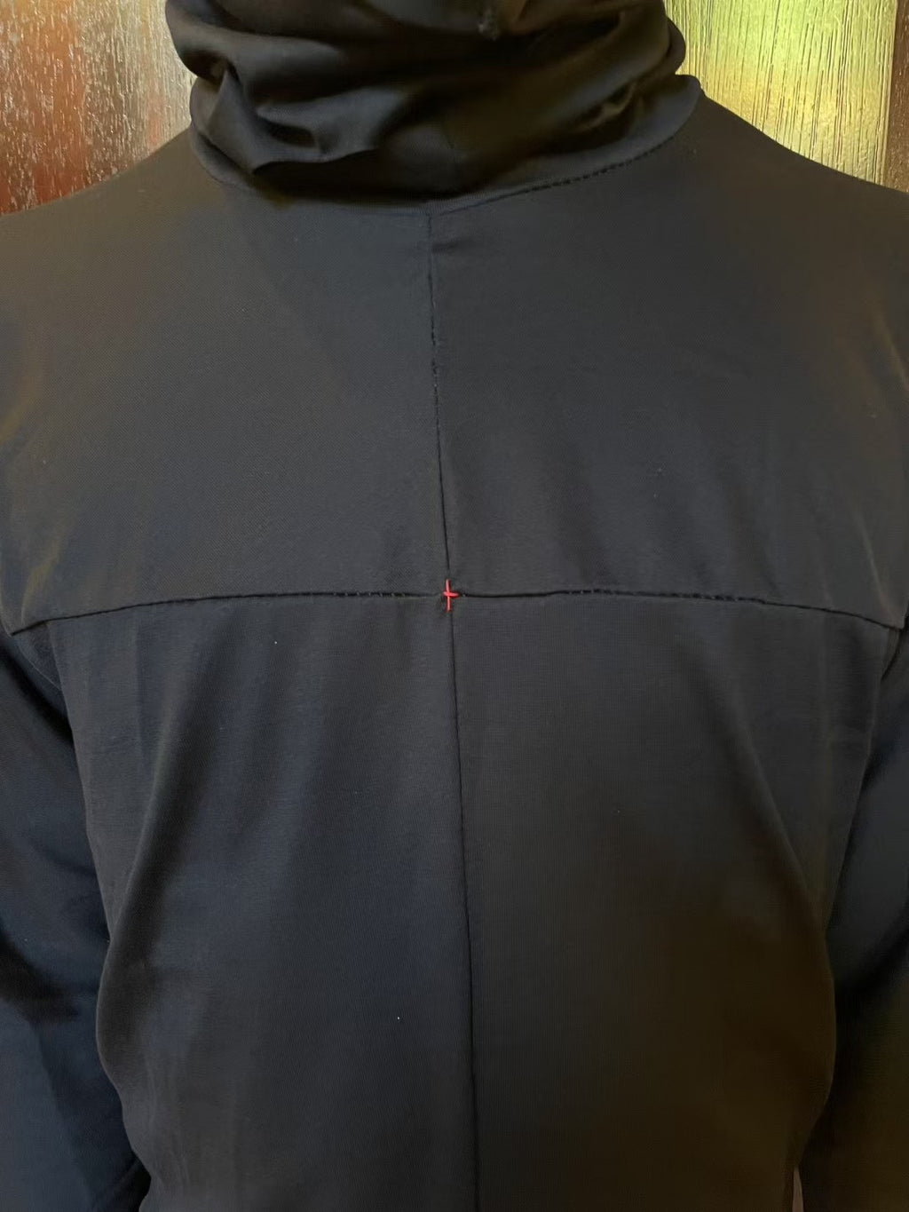 M.A+ FW25 Black Cotton Top