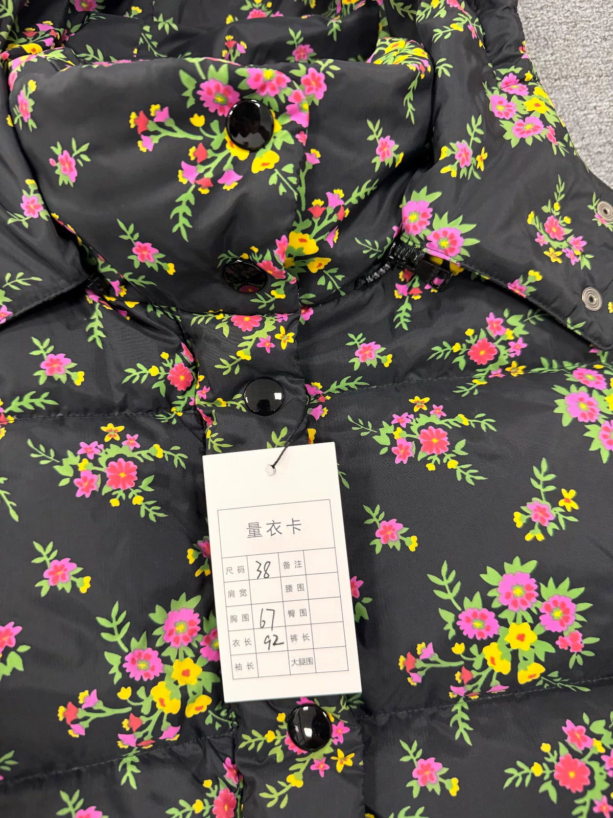 Gucci Floral Down Coat