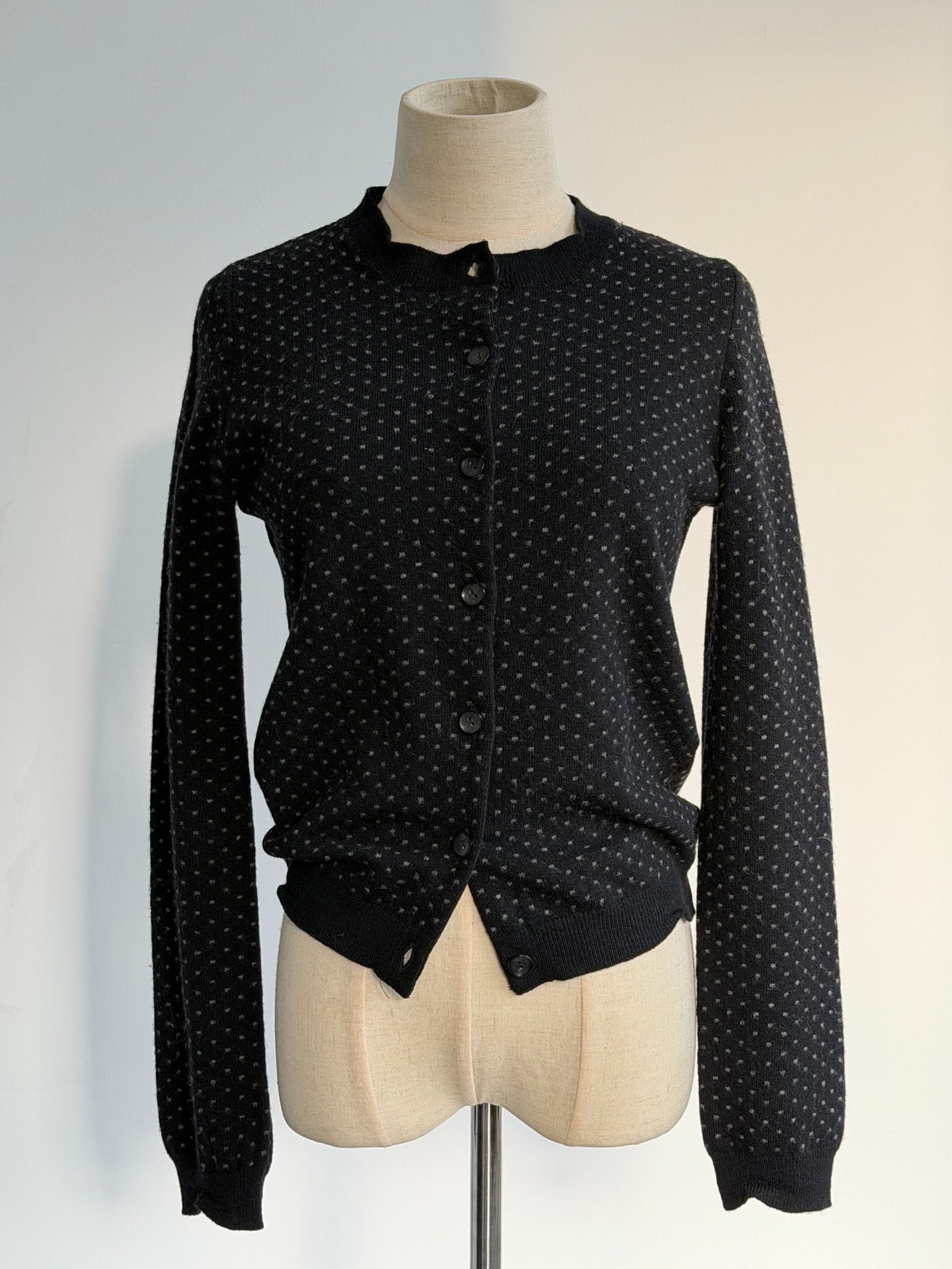 Maison Martin Margiela 1990s Polka Dot Wool Sweater