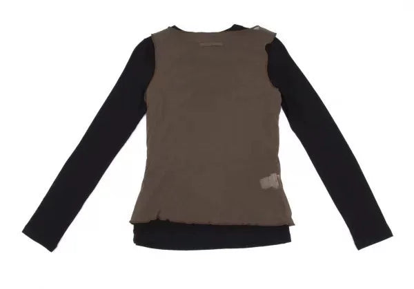 Jean Paul Gaultier Vintage Brown Floral Mesh Top