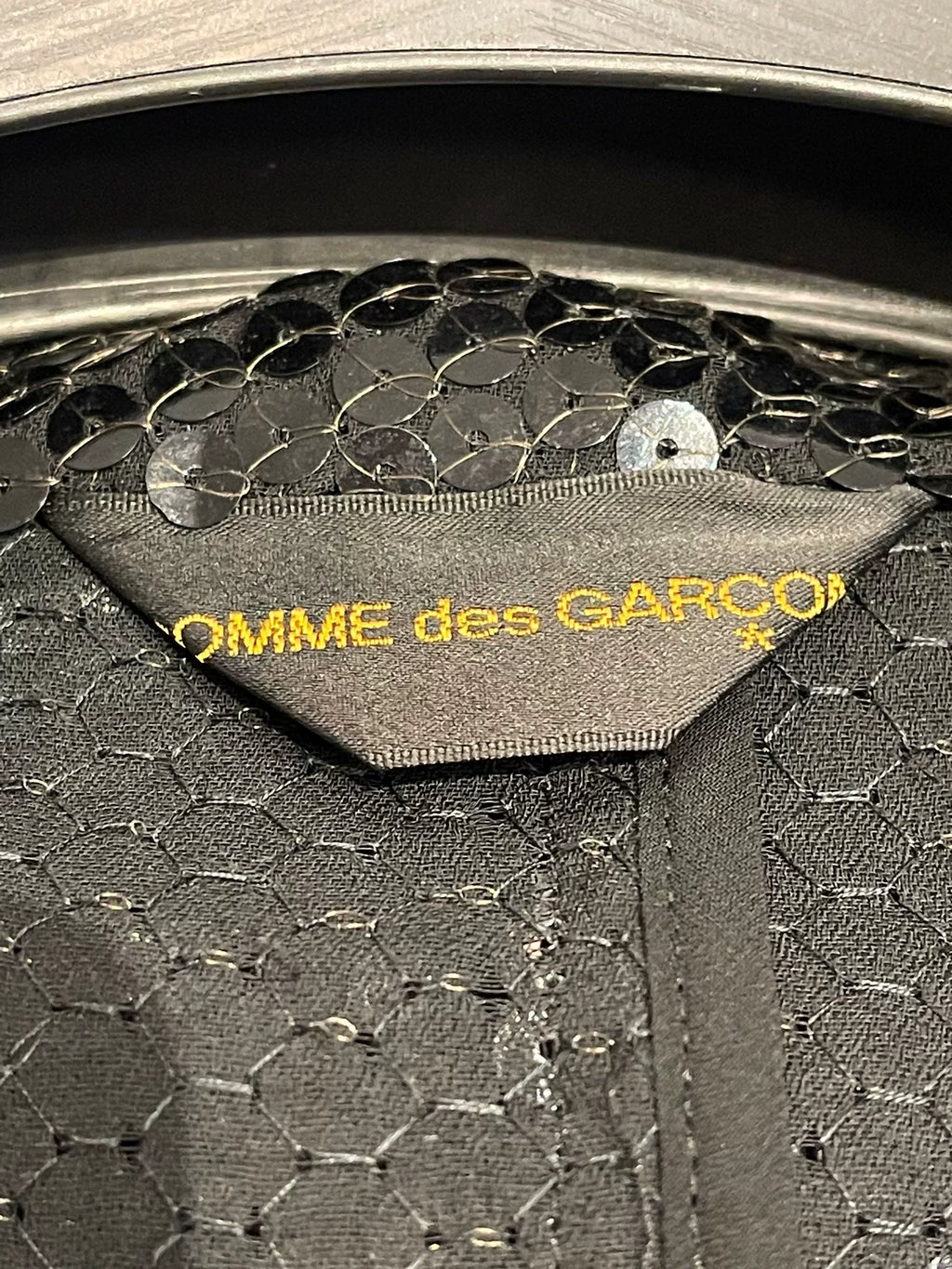 Comme des Garçons Homme Plus Sequined Suit Jacket