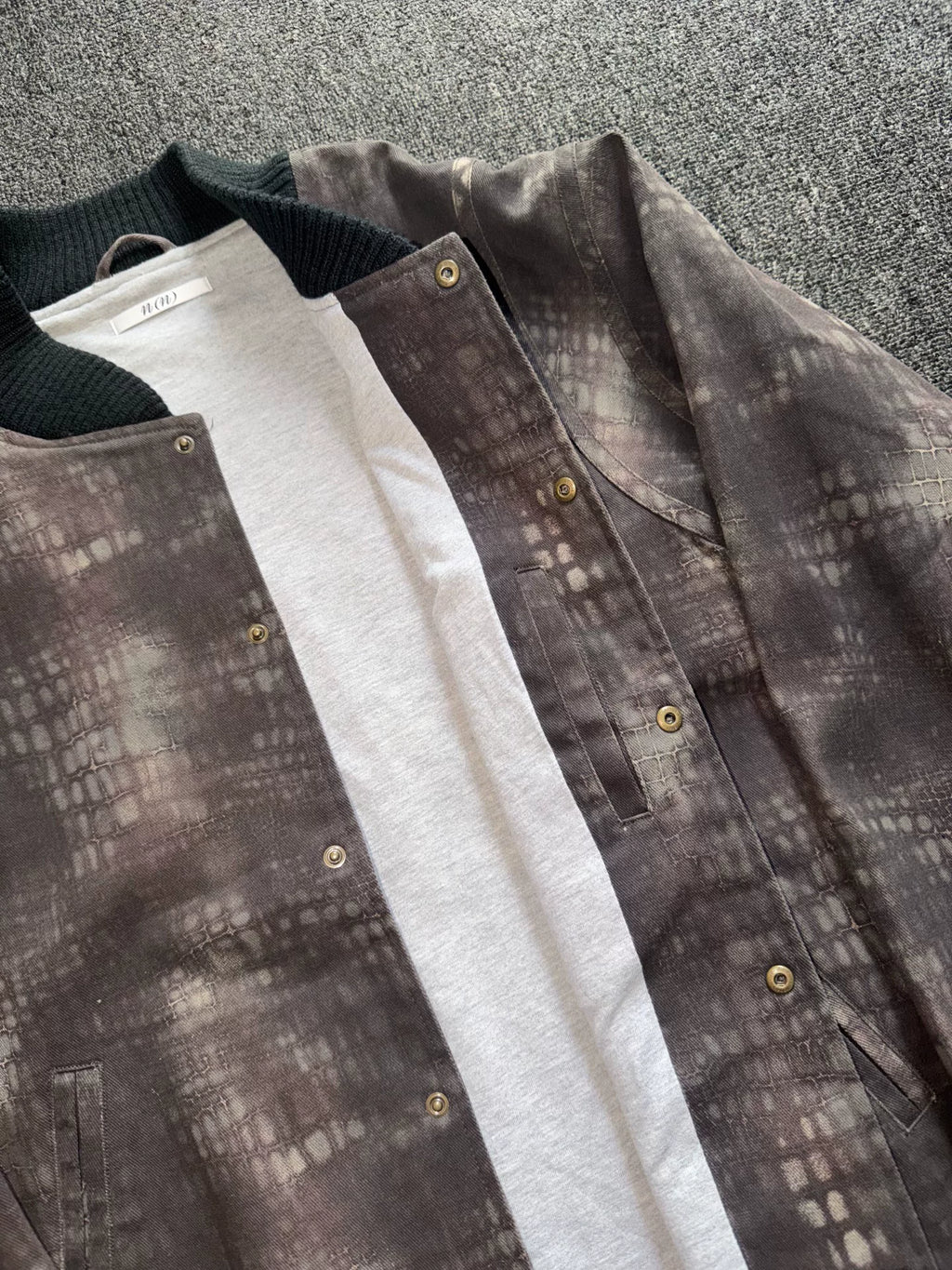 Number (n)ine Sample Bomber Brown Jacket