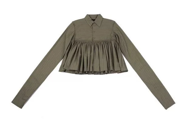 Jean Paul Gaultier Vintage Dark Striped Shirt
