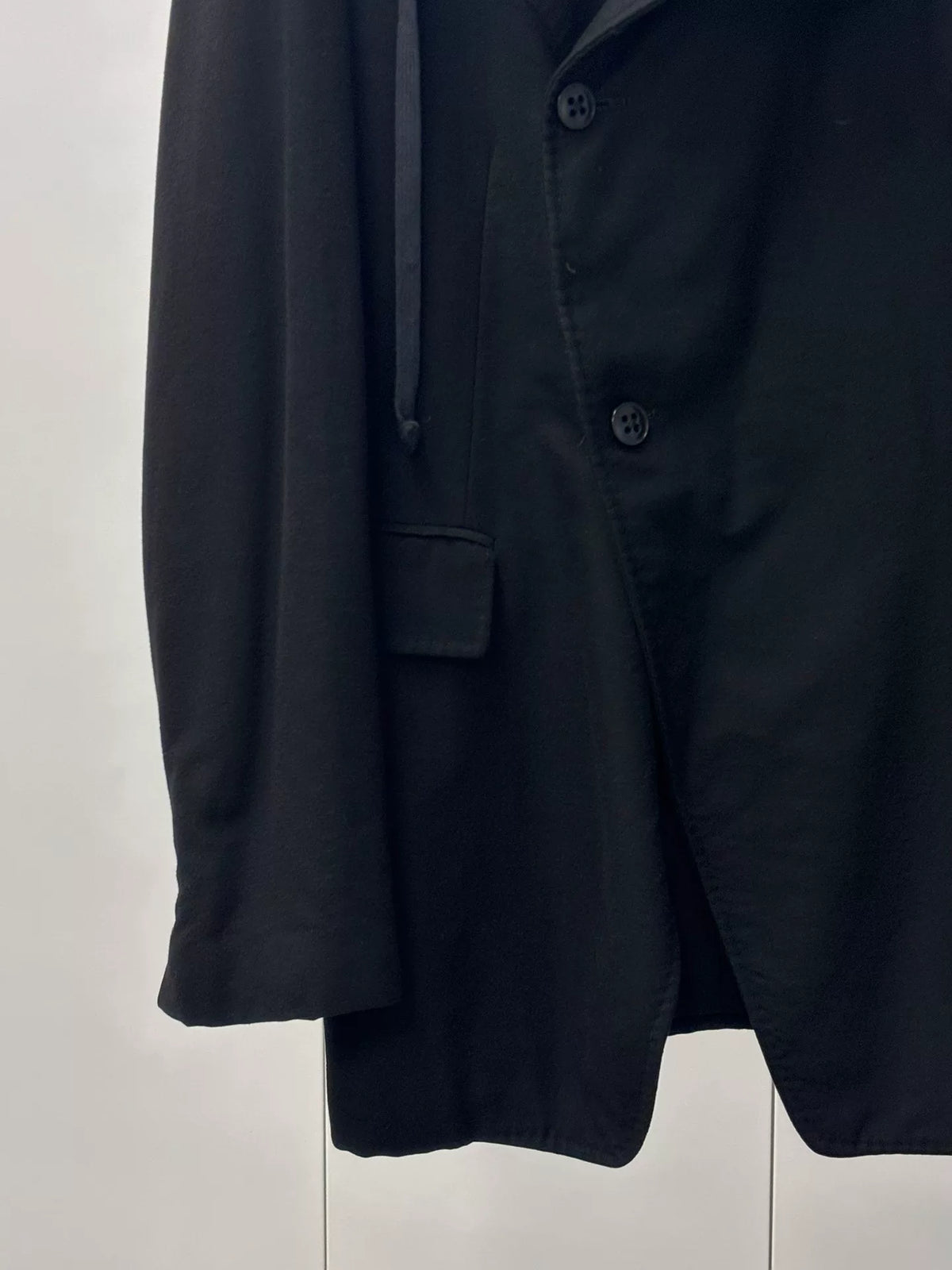 Ann Demeulemeester｜00'S Asymmetric Diagonal Cut Suit Jacket