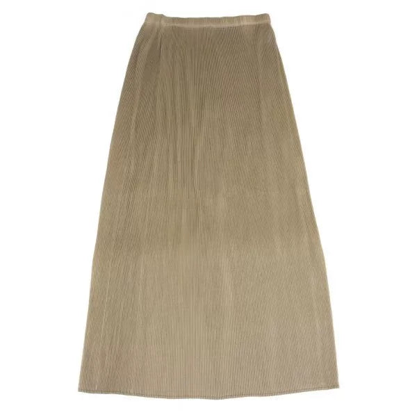 Issey Miyake Vintage Brown Pleated Skirt