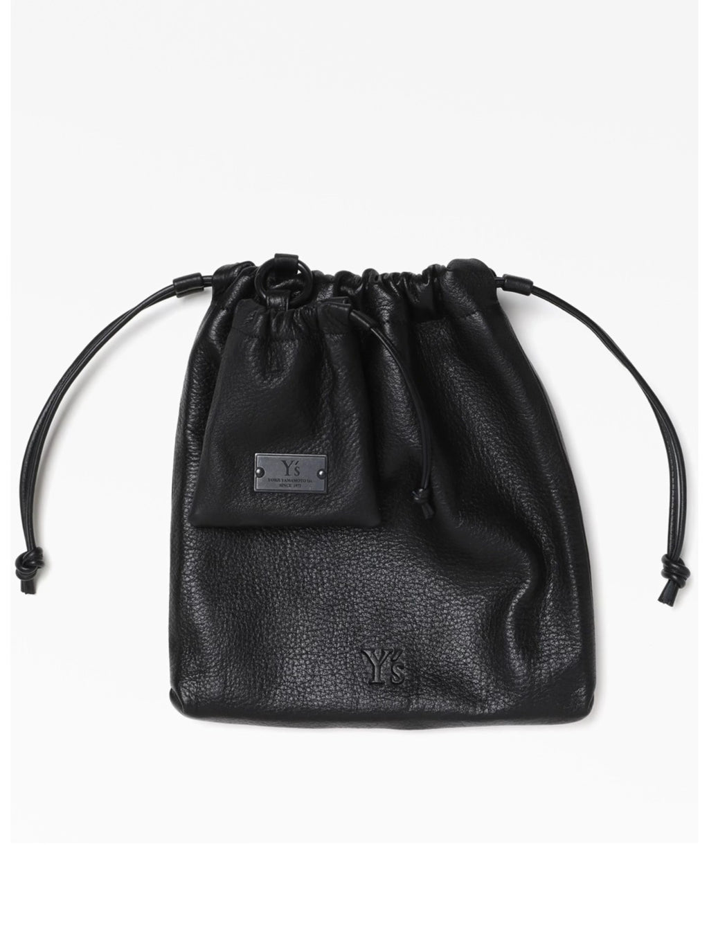 Y's Yohji Yamamoto Buffalo Leather Tote Bag
