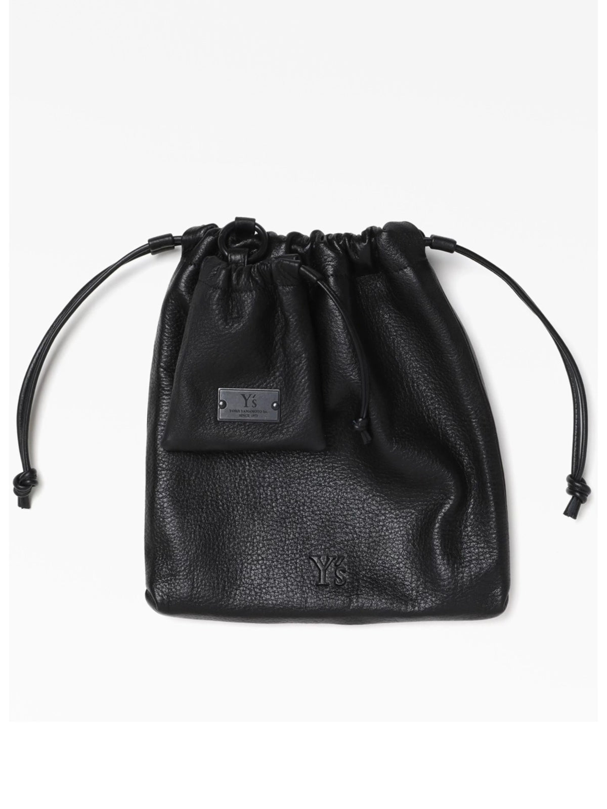 Y's Yohji Yamamoto Buffalo Leather Tote Bag